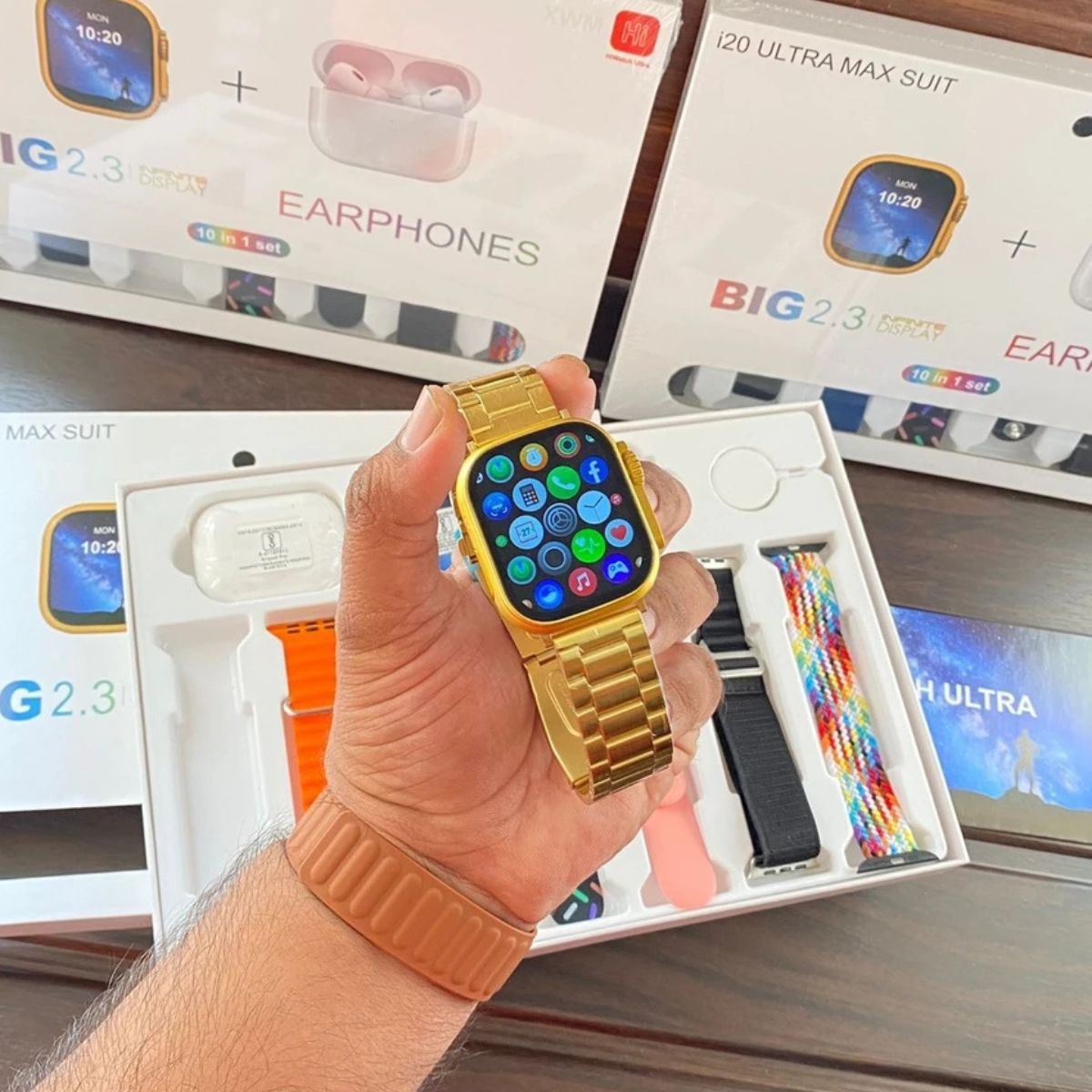 10 in 1 Ultra Watch + Earbuds