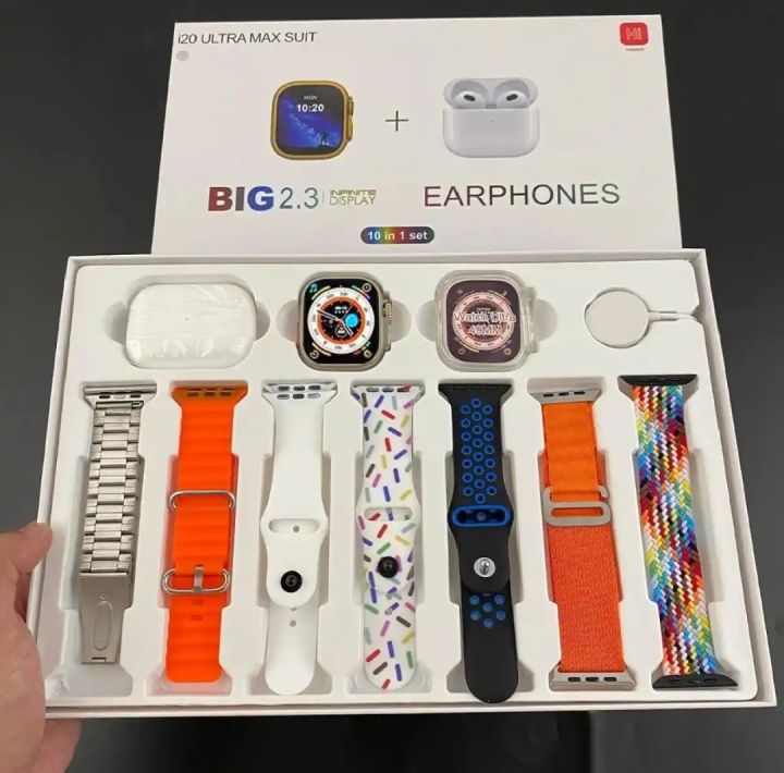 10 in 1 Ultra Watch + Earbuds