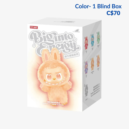 POP MART Labubu THE MONSTERS Big into Energy Series-Color - Blind Box - Vinyl Plush Pendant Mystery Box Guess Bag Toys Doll Cute Anime Figure