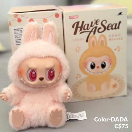 POP MART The Monsters Have A Seat Series-Color- DADA- Vinyl Plush Pendant Keychain Blind Box Toys Mystery Box Mistery Caixa Action Figure