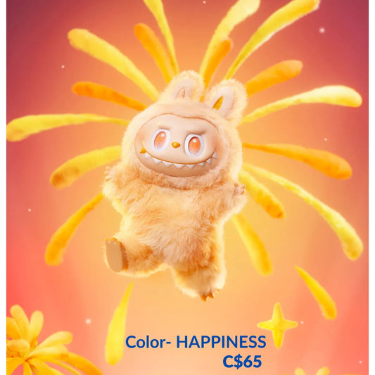 POP MART Labubu THE MONSTERS Big into Energy Series-Color - HAPPINESS - Vinyl Plush Pendant Mystery Box Guess Bag Toys Doll Cute Anime Figure