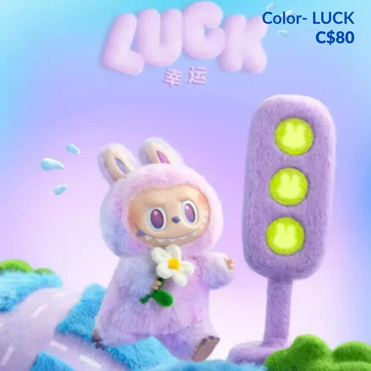 POP MART Labubu THE MONSTERS Big into Energy Series- Color - LUCK - Vinyl Plush Pendant Mystery Box Guess Bag Toys Doll Cute Anime Figure