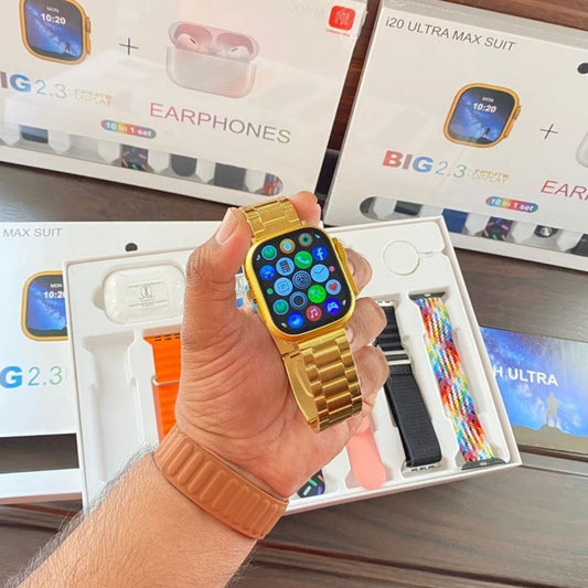 10 in 1 Ultra Watch + Earbuds